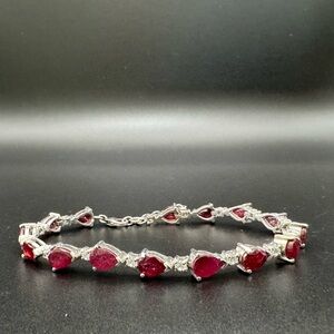 Brilliant Gemstone Bracelet